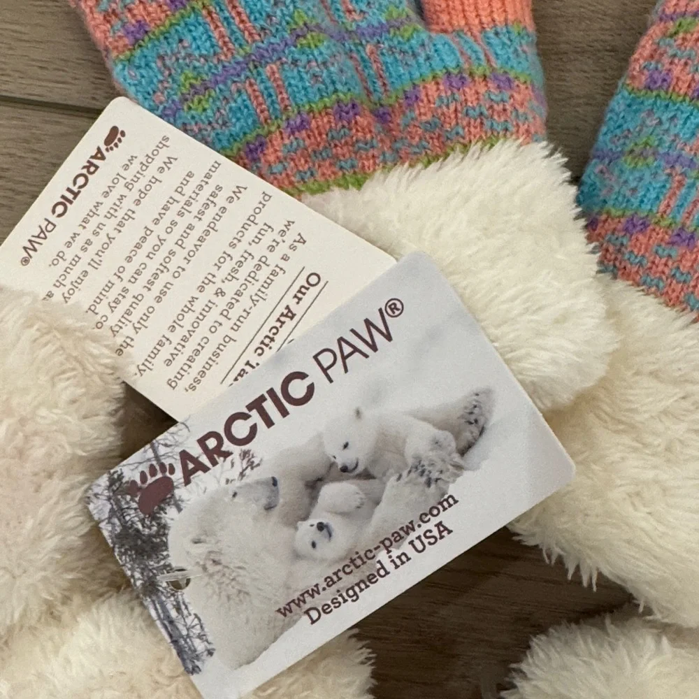 Cozy Multi-Color Kids Mittens Set